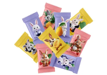 Želejas konfektes Jellyssimo Bunnies PERGALE sv.
