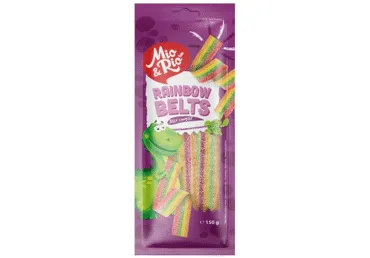 Želejas konfektes Rainbow Belts 150g