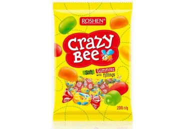 Želejkofektes Crazy Bee ROSHEN 200g