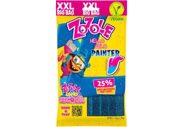 Želejkonfektes Painter blue ZOZOLE 150g