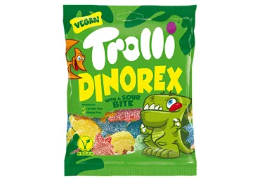 Želejkonfektes TROLLI Dinorex 100g