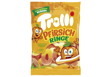 Želejkonfektes TROLLI Persiku Gr. 200g