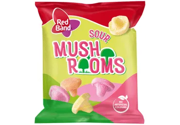 Želejkonf.RED BAND Sour Mushrooms 100g