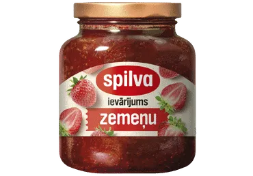 Zemeņu ievārījums SPILVA 380g