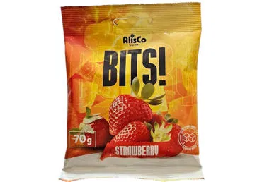 Zemeņu našķis BITS! 70g
