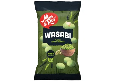 Zemesrieksti ar wasabi garš.MIO&RIO 190g
