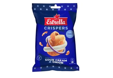 Zemesrieksti ESTRELLA grauzdēti ar skābā krējuma garšu 140g
