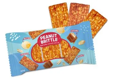 Zemesriekstu batoniņi Peanut Brittle 60g