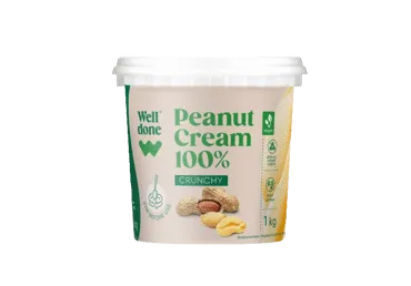 Zemesriekstu krēms Crunchy WELL DONE 1kg