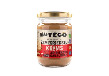 Zemesr.krēms ar riekst.NUTEGO 250g
