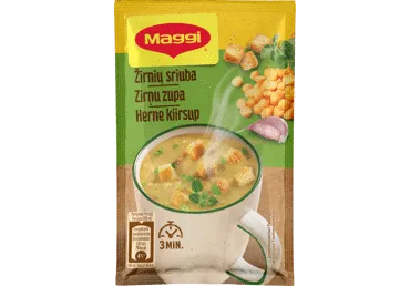 Zirņu zupa MAGGI ar grauzdiņiem 22g