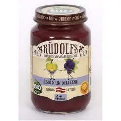 Biezenis Rūdolfs Ābolu-melleņu BIO 190g