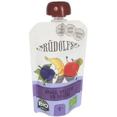 Biezenis Rūdolfs Bio ābolu-banānu-melleņu 110g