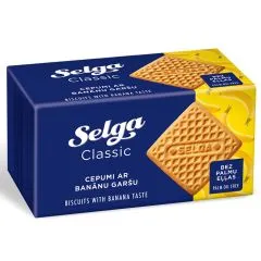 Cepumi Selga ar banānu garšu 180g