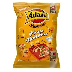 Čipsi Ādažu Kraukšķi Picas bumbas 100g