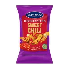 Čipsi kukurūzas Santa Maria ar saldā čili garšu 185g