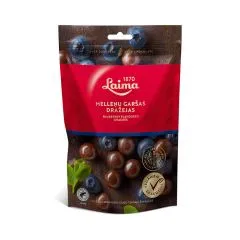 Dražejas ar melleņu garšu tumšajā šokolādē 140g