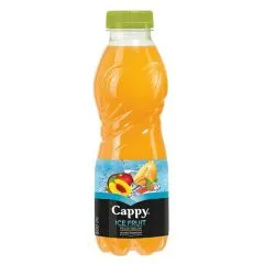Dzēriens Cappy melon, peach 0.5l ar depoz.