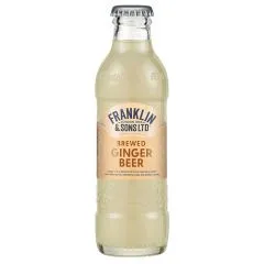 Dzēriens Franklin&Sons Brewed Ginger Beer 0.2l ar depoz.