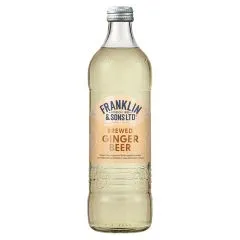 Dzēriens Franklin&Sons Brewed Ginger Beer 0.5L ar depoz.