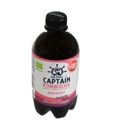 Dzēriens Tējas sēne Kombuča aveņu 400ml ar depoz.