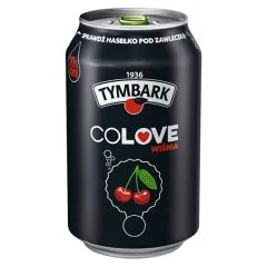 Dzēriens Tymbark colove cola ķiršu. gāzēts 0.33l ar depoz.