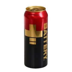 Enerģijas dzēriens Battery Peach Raspb. 0.5l skārd.ar depoz.