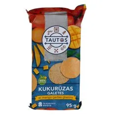 Galetes Tautas kukurūzas mango 95g
