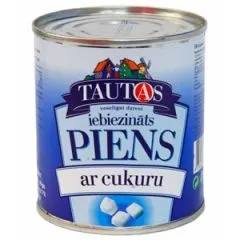 Iebiez.piens Tautas ar cukuru 397g