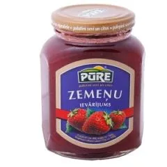 Ievārījums zemeņu Pure Food 420g