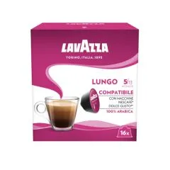 Kafijas kapsulas Lavazza Lungo 128g