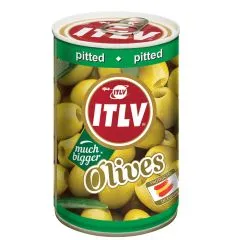 Kons.zaļās olīvas bez kaul.ITLV 314ml