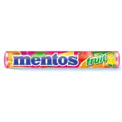 Košļājamās konf. MENTOS Fruit 38g