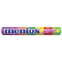 Košļ.konfekte Mentos Rainbow 37.5g