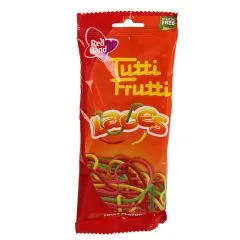 Košļ.konfektes R.Band Tutti Frutti Šņores 100g