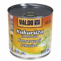 Kukurūza Valdo kons.425ml