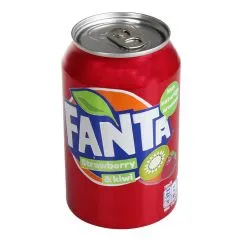 Limonāde Fanta Zemeņu Kivi 0.33l skārd. Ar depoz.