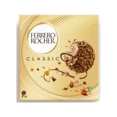 Saldējums Rocher uz kociņa, 4x50g/280ml