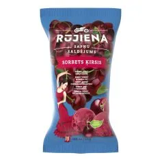 Saldējums Rūjiena sorberts ķiršu, glāzītē