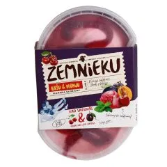 Saldējums Zemnieku plūmju, ķiršu 1l/500g