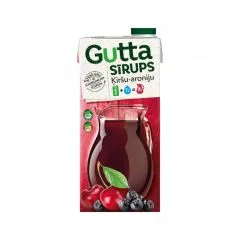 Sīrups Gutta ķiršu-aroniju 1l