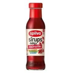 Sīrups Spilva mežrozīšu 320ml ar depoz.