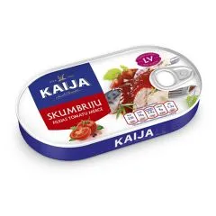 Skumbriju filejas tomātu mērcē 170g