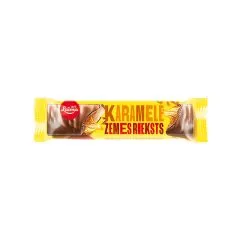 Šok.batoniņš zemesriekstu, karameles 50g