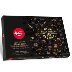 Šok.konfekšu izlase Rīgas Melnais Balzams 420g