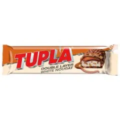 Šokolāde Tupla White Nougat ar mandelēm 48g