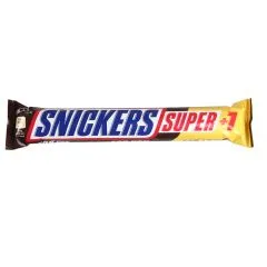 Šokolādes batoniņš Snickers Super + 1, 112.5g