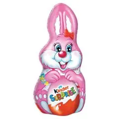 Šokolādes figūra Kinder Suprise Lieldienu 75g Rozā