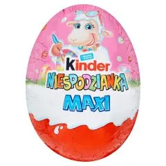 Šokolādes ola Kinder Suprise Maxi rozā 100g