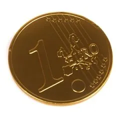 Šokolādes saldumi 1 Euro 21.5g